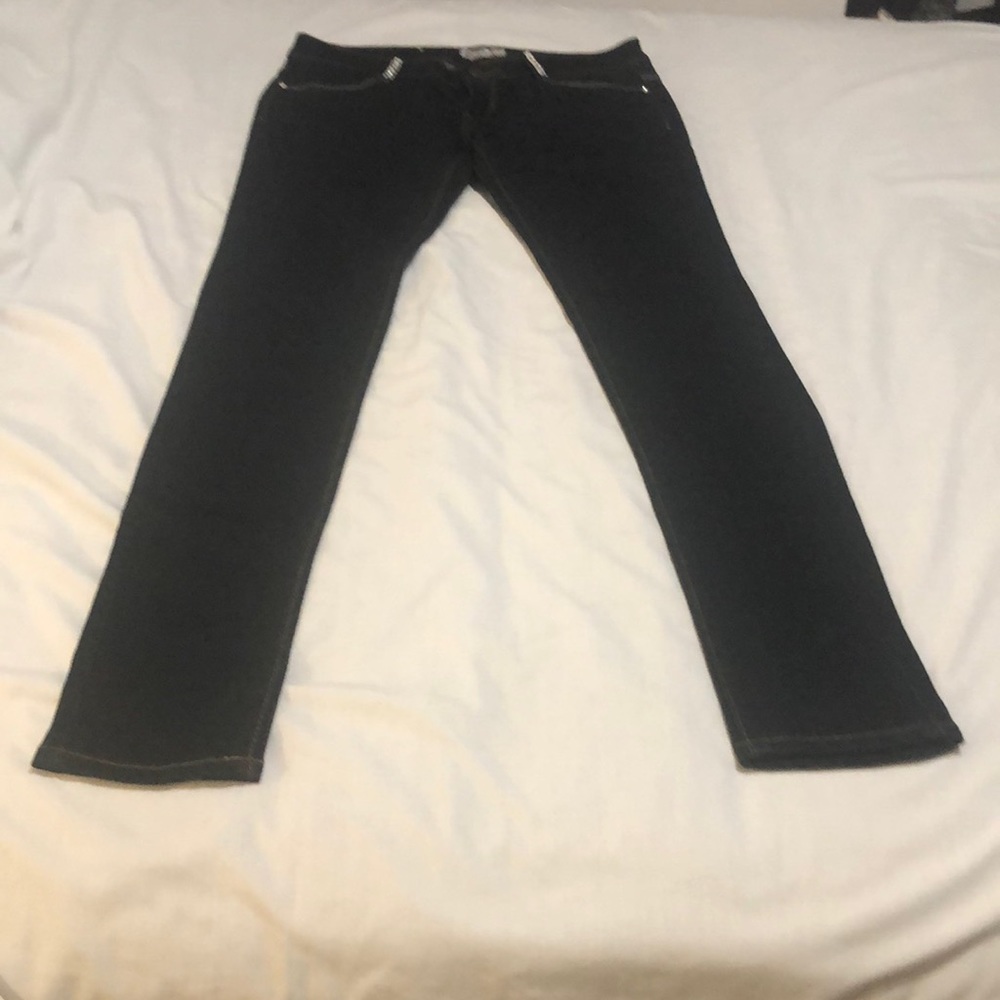 New  w/o tag Black Jeans Pocket Studs